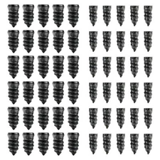 60 Pcs Rubber Tire Nail Repair Kit Screw In Tire Plugs for Car Truck SUV Van