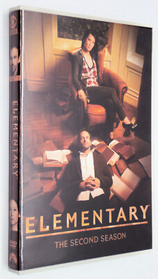 ELEMENTARY THE SECOND SEASON DVD Modern Sherlock Holmes Lucy Liu JonnyLee Miller