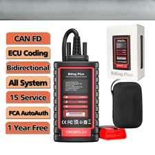 Auto Diagnostic Tool Support CAN FD ECU Coding Active Test 16 Reset OBD2 Scanner