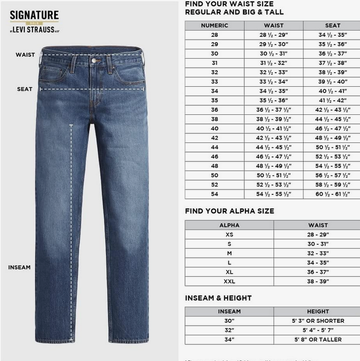 Signature by Levi Strauss Gold Label Men's Bootcut Fit Jeans