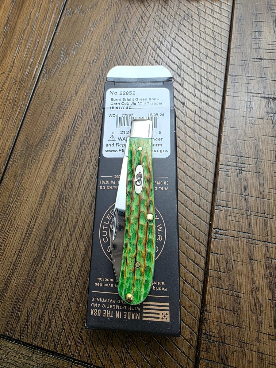 2024 Case XX Lizard Skin Mini Trapper Single Blade 6107w 22852 | eBay