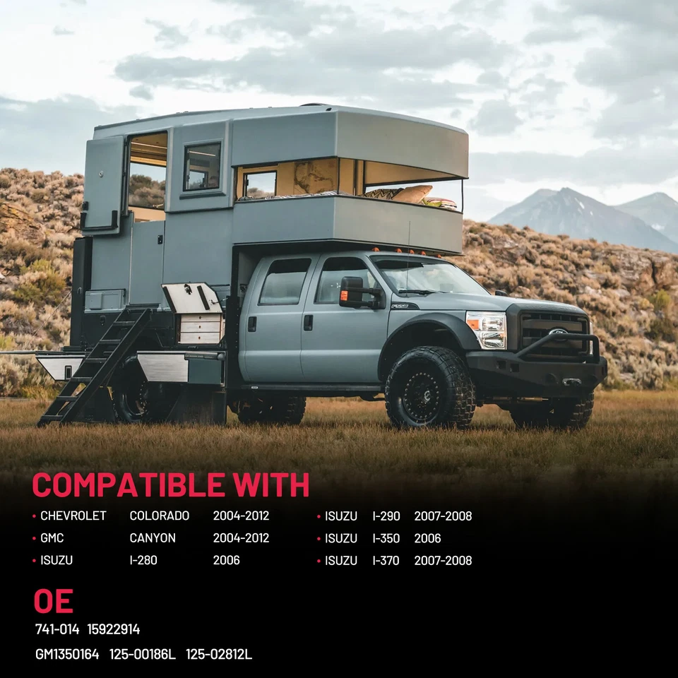 Power Window Regulator With Motor Front Left Side Fit For 2006 Isuzu i-280 i-350 - Image 3 of 4