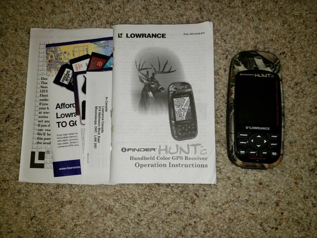 handheld gps for ice fishing