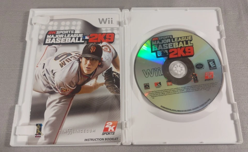 Nintendo Wii Major League Baseball 2K9 Game - Image 2 of 3
