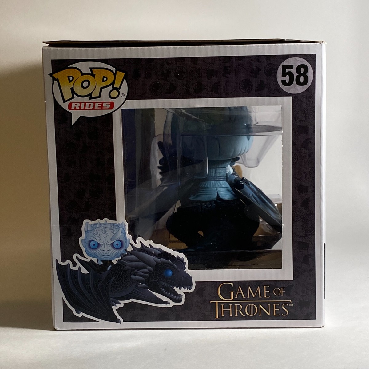 Night King & Icy Viserion Game of Thrones • Glow in Dark • Funko