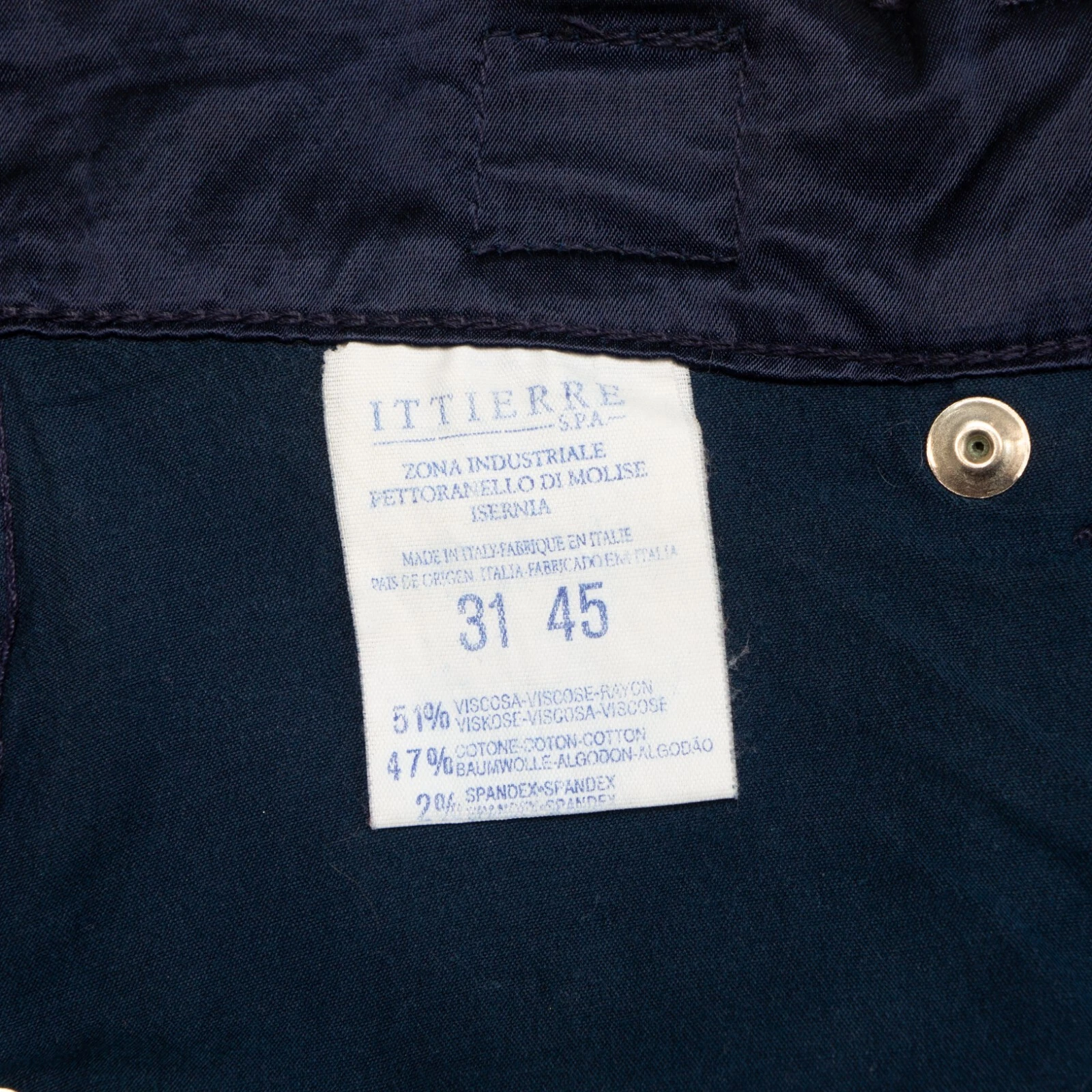 VERSACE Jeans Couture Pantalone Nylon Viola Vintage anni 90 00