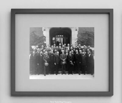 8'' x 10'' Photo 1909 Celebration of the Psychological Department, Clark