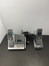 AT&T SL82518 Expandable 2 Handset Answering System Digital With Chargers