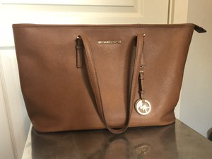 tan MK bag