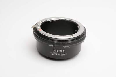 Fotga Nikon G to EOS M mount converter, Clean