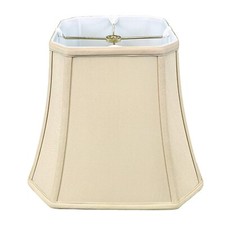 Royal Designs, Inc BSO-705-14BG Square Cut Corner Bell Lamp Shade, BSO-705, B...