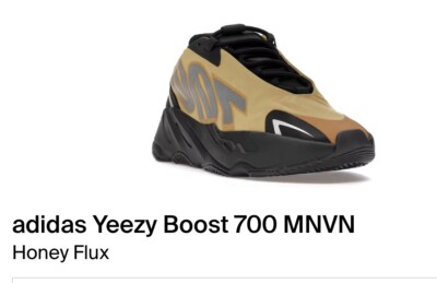 ?adidas Yeezy Boost 700 MNVN Honey Flux, Men