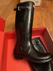 New Hunter Women's Original Tall Wellington Boots, Black -  (Size -11 -US) — photo 2