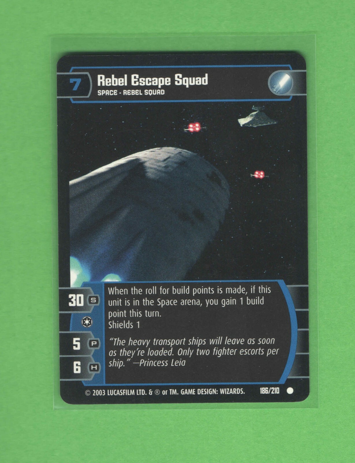Star Wars TCG - The Empire Strikes Back - 186/210 - Rebel Escape Squad