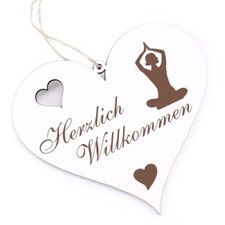 Herzlich Willkommen Schild -