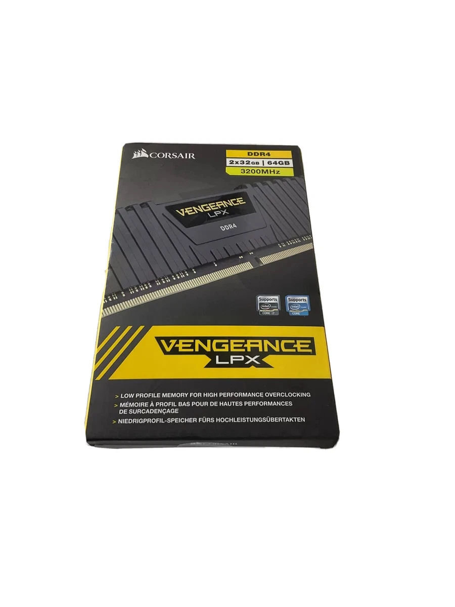 CORSAIR Vengeance LPX 64GB (2 x 32GB) 288-Pin DDR4 SDRAM DDR4