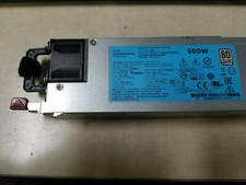 HP Enterprise 500W Plus Platinum Power Supply HSTNS-PL40 723595-201 75477-001