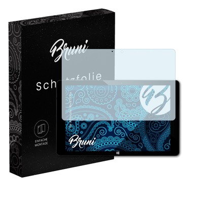 Bruni 2x Folie für Alldocube iWork10 Pro Schutzfolie Displayschutzfolie
