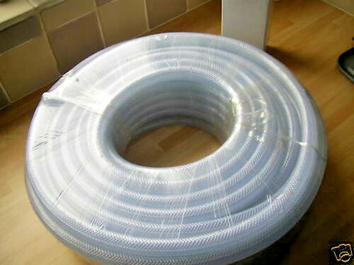 Tuyau En Silicone Renforcé Tressé - Résiste à Haute Température (300°C) Pour Eau, Air, Carburant