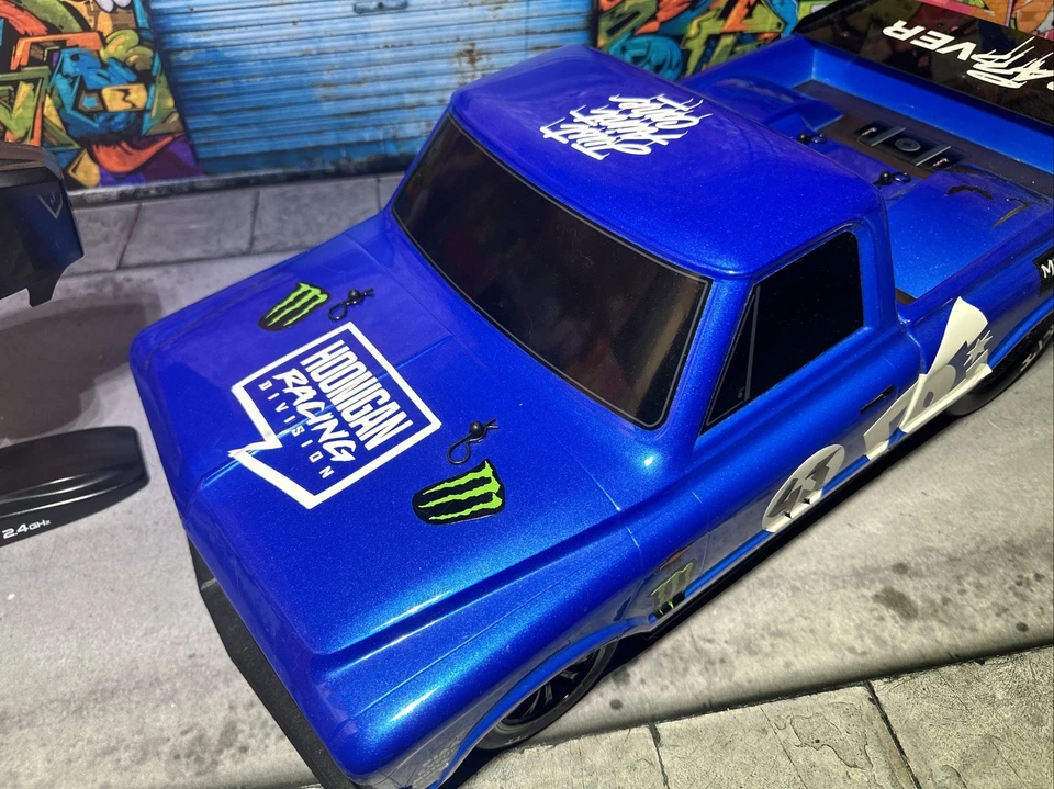 1/10 traxxas slash drag truck Ken Block Hoonigan Tribute Rtr With Your Battery - Image 2 of 4