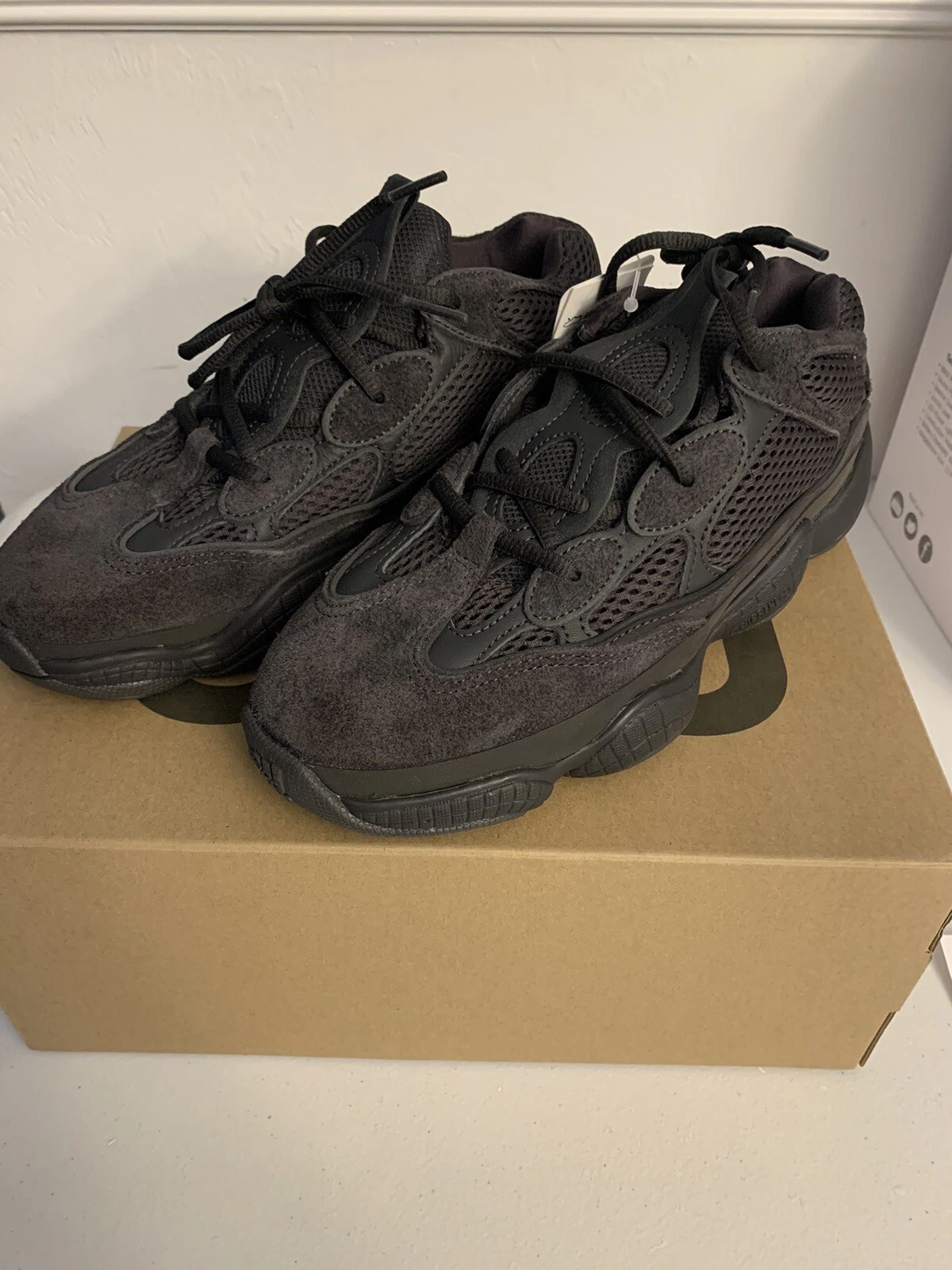 Adidas Yeezy Boost 500 Utility Nero 2018 Uomo Taglia 7