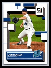 2022 Donruss #65 Jon Heasley Rookie Kansas City Royals