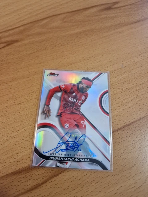 Topps MLS Finest 2022 Soccer Auto Autograph Autogramm Ifunanyachi Achara Toronto