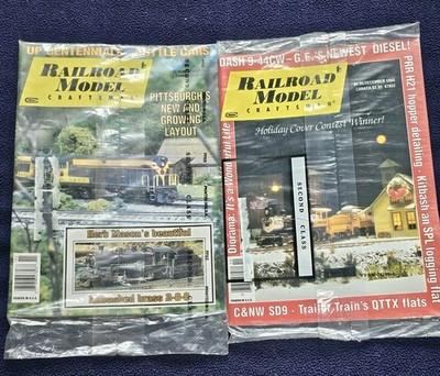 Railroad Model Craftsman November & December 1994 Magazine New