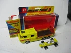 Matchbox Lesney Superkings K-7 Car Transporter- yellow body, boxed