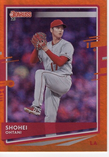 2020 Panini Donruss Holo Orange 94B  Shohei Ohtani