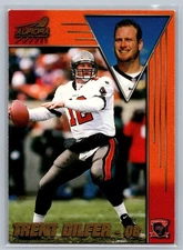 1998 PACIFIC AURORA CARD # 182 Trent Dilfer - Tampa Bay Buccaneers
