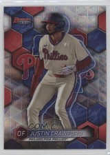 2023 Bowman's Best Top Prospects Wave Refractor Justin Crawford #TP-25 11cz