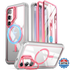 Poetic Guardian Case for Samsung Galaxy S24 6.2" w/ Built-in Cam Stand, Screen P