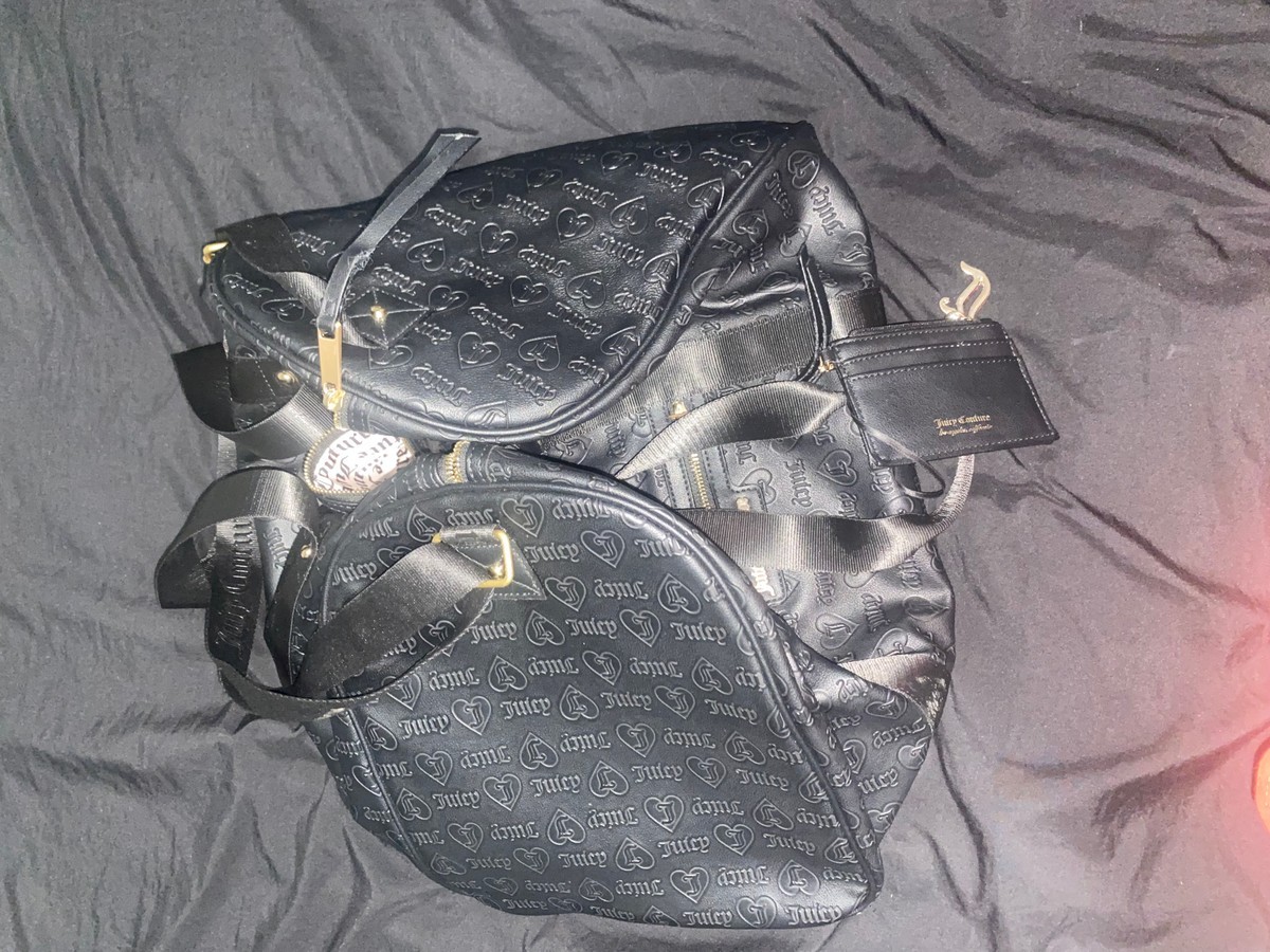 Juicy Couture Black Monogram Backpack - image 6