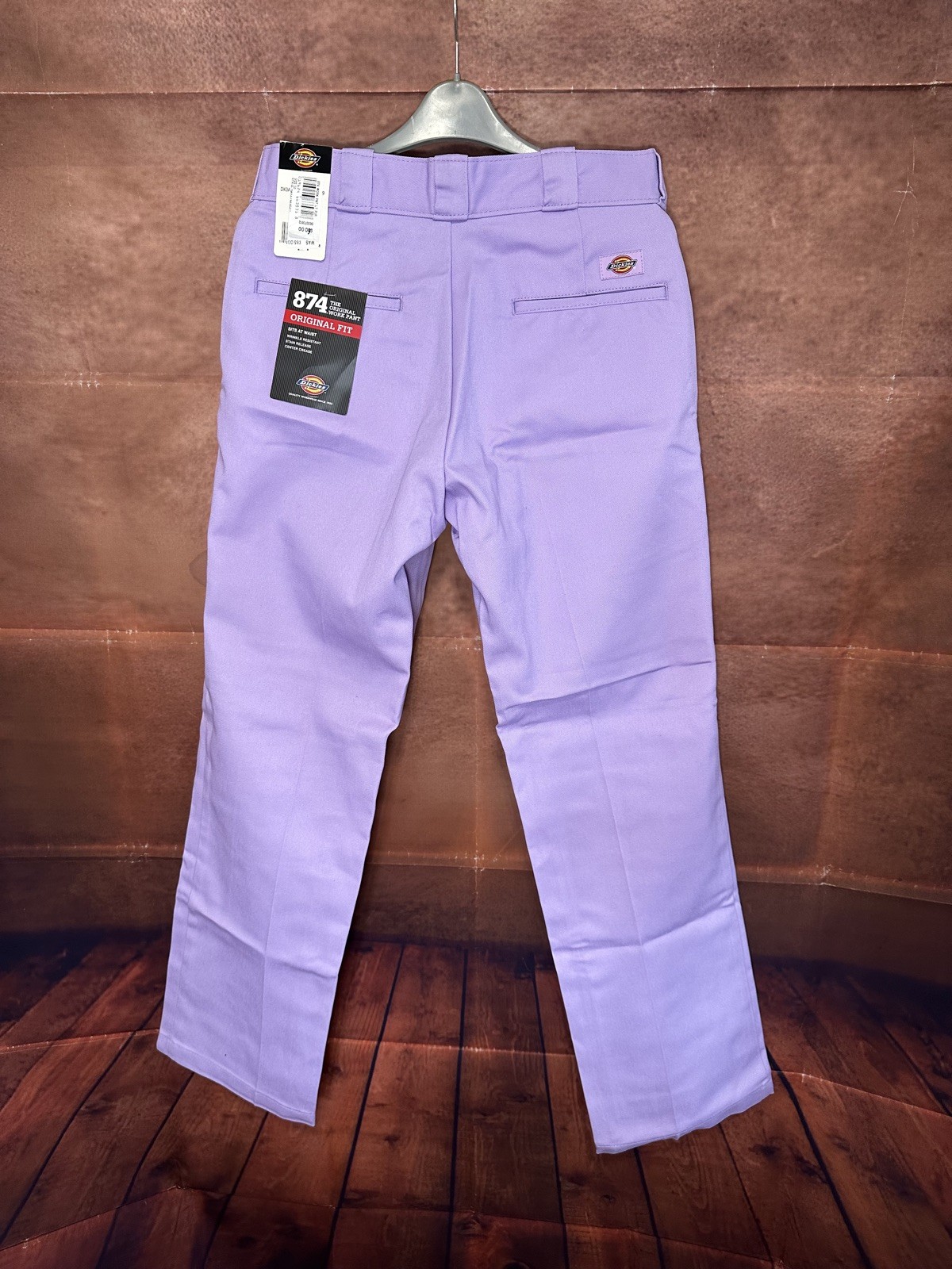 Dickies 874 Work Pants Light Purple Original Fit Size W30 L32 RRP £65 image 2