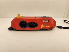 Polaroid I-Zone Instant Film Pocket Camera Flash Clear Red Retro Vintage Tested