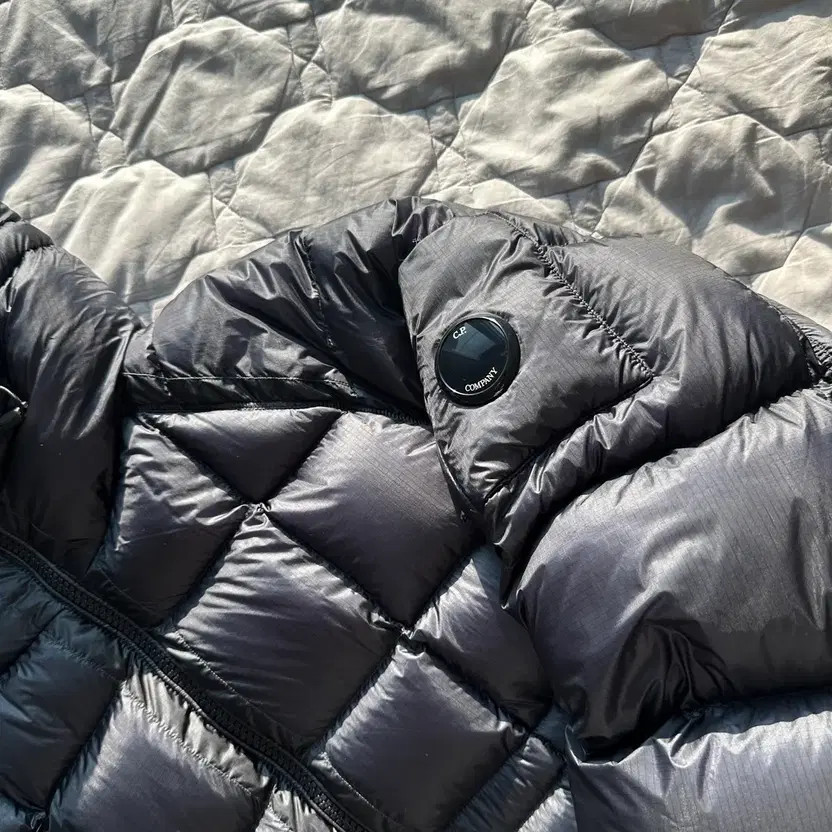 CP Company DD Shell Blue Padded Jacket - Pre-Owned