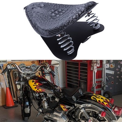 Alligator Motorcycle Spring Solo Seat Base For Harley Sportster Chopper Bobber
