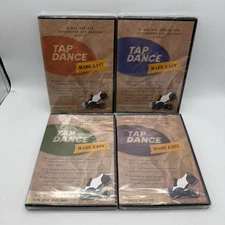 Tap Dance Made Easy Volumes 1-4 DVD SET SEALED NEW Eli Newsom