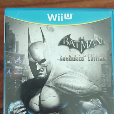 Batman: Arkham City Armoured Edition Spiel Wii U PAL USK 16 Disc