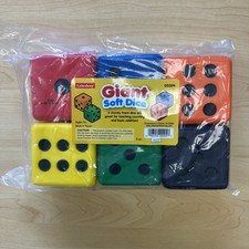 Lakeshore School Giant Soft Dice - 6 Chunky F...
