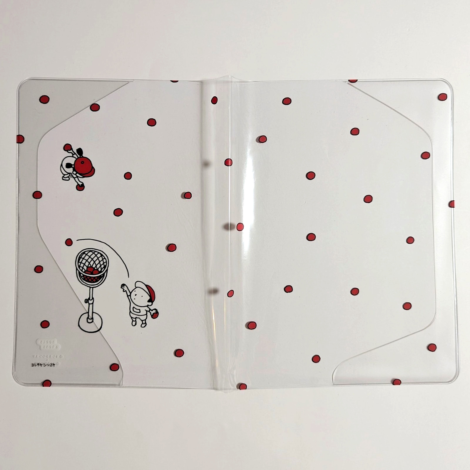 Hobonichi Cover on Cover only Shinsuke Yoshitake Red Ball for A5 Cousin Unused