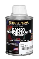 House of Kolor KK02-C02 Lime Gold Kandy Koncentrate Paint Intensifier 1/2 Pint