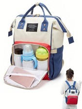Modischer Oxford Wickelrucksack &ndash; Gro&szlig;es Fassungsverm&ouml;gen & isolierte Taschen