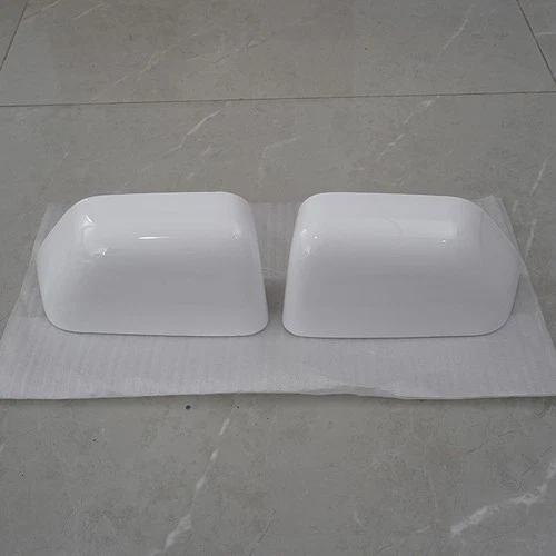 White For Ford F-250 F-350 F-550 2017-2024 Super duty Wing Side Mirror Cover Cap