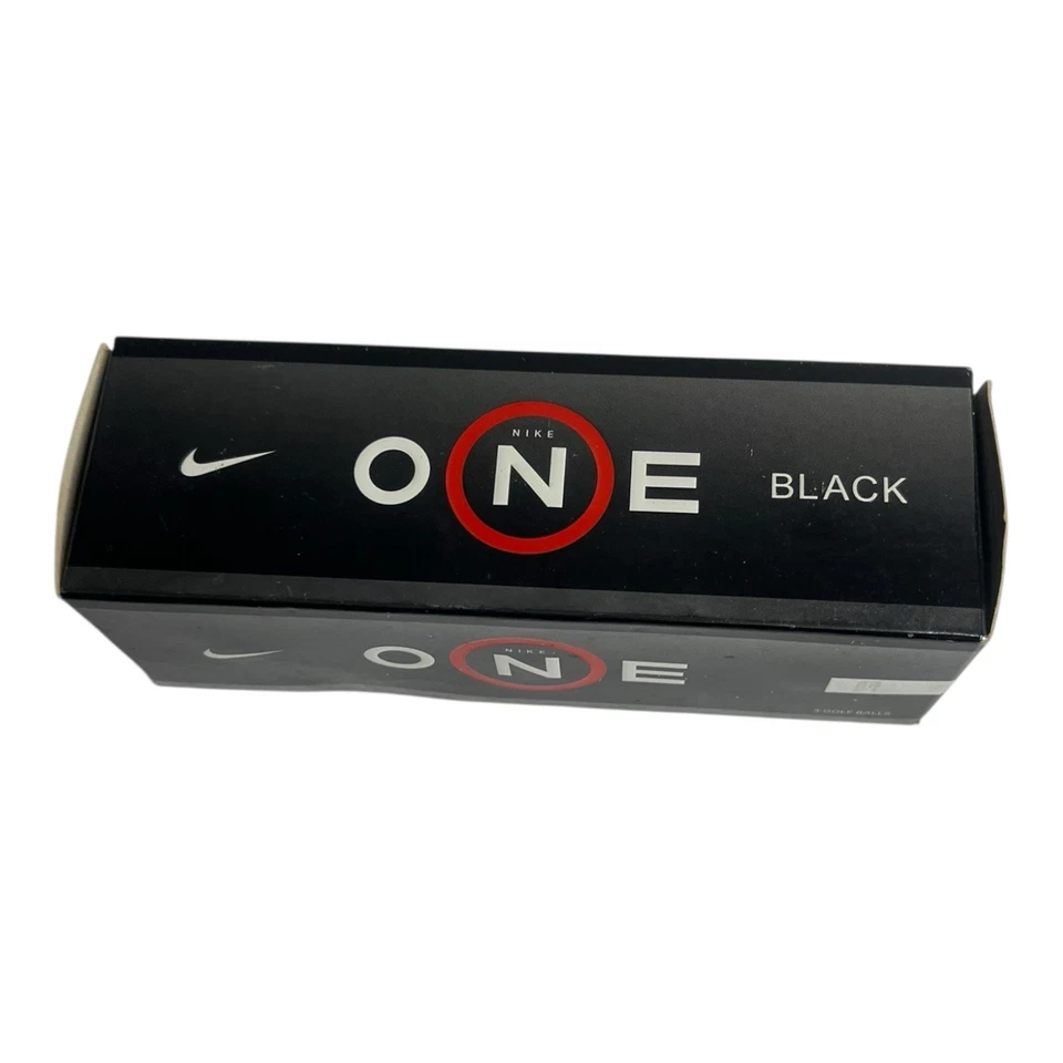 Nike Golf ONE Negro Tiger Woods 1 Manga 3 Pelotas de Golf Tecnología de Potencia Retirada Foto 4 de 4