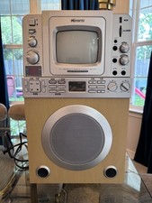 Memorex Karaoke Machine MKS8590 No Accessories CD G 5.5" Monitor works READ
