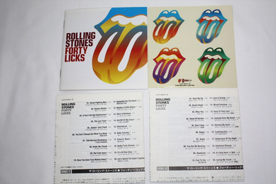 The Rolling Stones -Forty Licks Rock CD JAPAN EDITION 2-CD SET