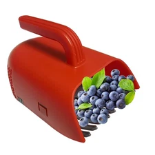 Berry Picker, Berry Pickers and Rakes with Metallic Comb and Ergonomic