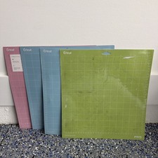 Cricut Cutting Mats Pack Of 4 - 1x used, 3x New